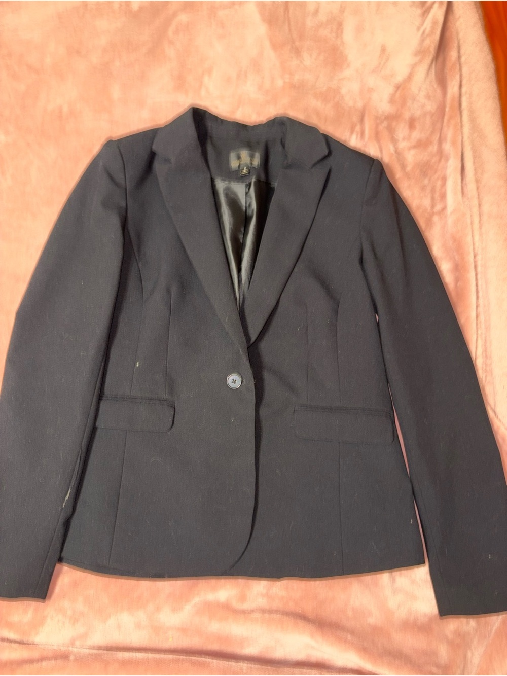 Women’s Black Single-Button Blazer